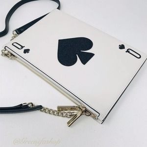 New Kate Spade Lucky Draw card Crossbody
